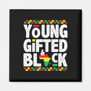 Aimant Cadeau Black4 Black Magic Girl Boy Black History