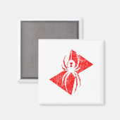 Aimant Cadeau Black Widow Spider _1 (Recto/Verso)