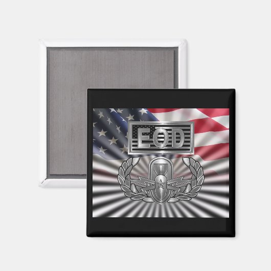 Aimant Cadeau commémoratif "Senior EOD" (Recto/Verso)