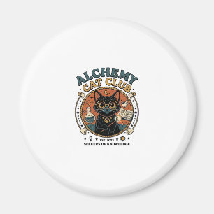 Aimant Cadeau d'amour de chat d'alchimie - Alchemy Cat Cl