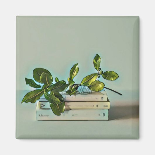 Aimant Cadeau d'anniversaire du bibliothécaire (Devant)