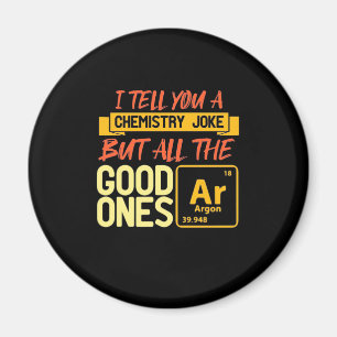 Aimant Cadeau d'anniversaire Je Vous Raconte Une Chimie
