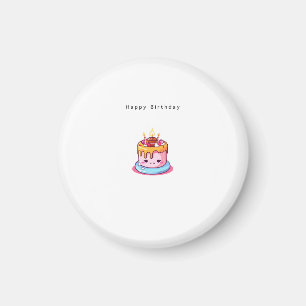 Aimant Cadeau d'anniversaire, joyeux anniversaire, cadeau