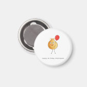 Aimant Cadeau d'anniversaire. Joyeux Anniversaire Chick,  (Recto/Verso)