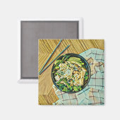 Aimant cadeau d'anniversaire Ramen (Recto/Verso)