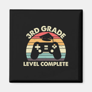 Aimant Cadeau de 3e année complète pour gamer