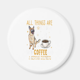 Aimant Cadeau de berger allemand chien