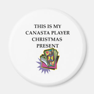 Aimant cadeau de canasta