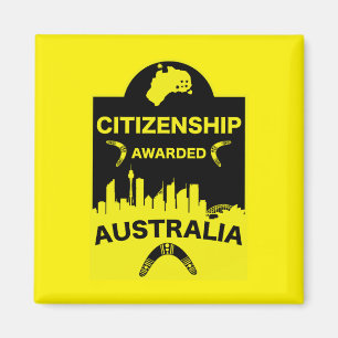 Aimant Cadeau de citoyenneté australienne
