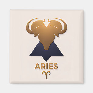 Aimant Cadeau de décoration du zodiaque Bélier Astrologie