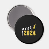 Aimant Cadeau de diplôme | Classe De 2024 (Recto/Verso)