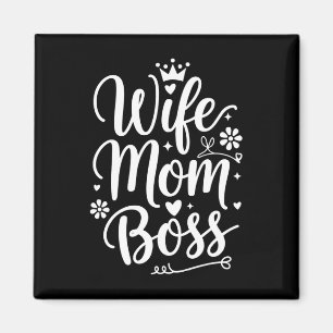 Aimant Cadeau de fête des mères pour femme maman patronne