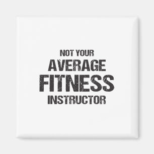 Aimant Cadeau de fitness d'entraînement de professeur de