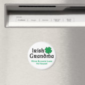 Aimant Cadeau de grand-mère irlandais (In Situ (Lave-vaisselle))
