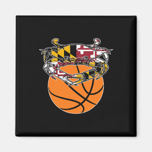 Aimant Cadeau de la Fierté d'État du crabe du Maryland -