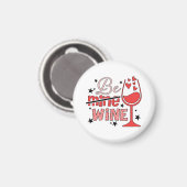 Aimant Cadeau de la Saint-Valentin | Vin Sois Mien (Recto/Verso)