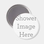 Magnet Standard, 5,7 cm Magnet rond (Recto/Verso)