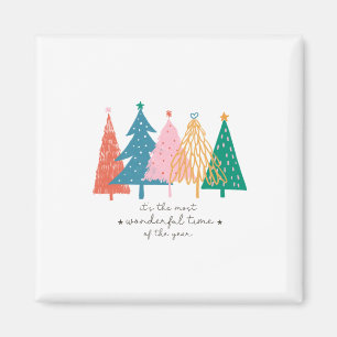Aimant Cadeau De Noël C'Est Le Moment Le Plus Merveilleux