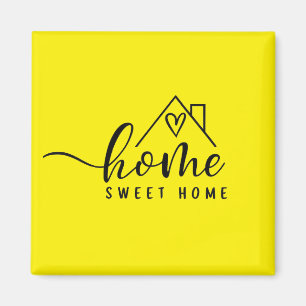 Aimant Cadeau de Nouvelle Maison - Maison, Douce Maison