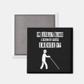 Aimant Cadeau de personne aveugle 3 Décembre 2022 Interna (Recto/Verso)