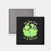 Aimant Cadeau de plantes de jardinage (Recto/Verso)