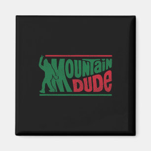Aimant Cadeau de randonnée drôle de Bigfoot Sasquatch Mou