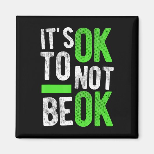 Aimant Cadeau de sensibilisation au suicide en santé ment (Devant)