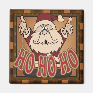 Aimant Cadeau de vacances de Noël de Ho Ho Ho