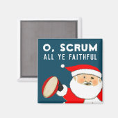 Aimant Cadeau de vacances de rugby (Recto/Verso)