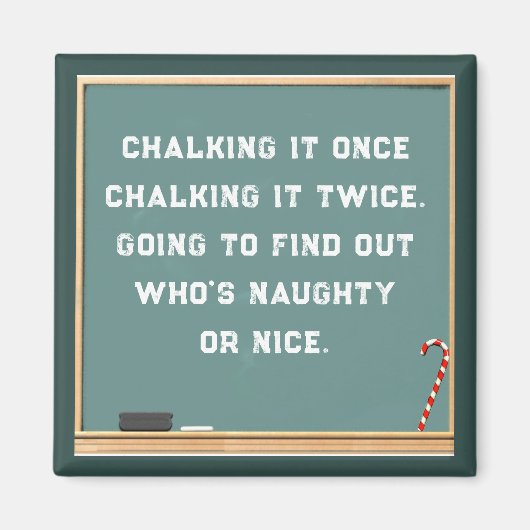 Aimant Cadeau de vacances pour enseignant (Devant)