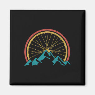 Aimant Cadeau de vélo de montagne VTT descente cyclisme