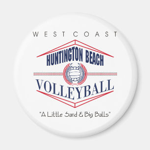 Aimant Cadeau de volleyball de Huntington Beach