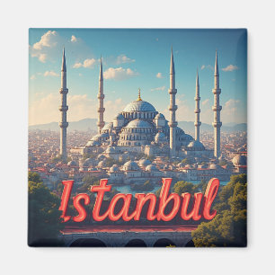 Aimant Cadeau de voyage à Istanbul en Turquie pour les ex