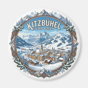 Aimant Cadeau de voyage à Kitzbühel en Autriche