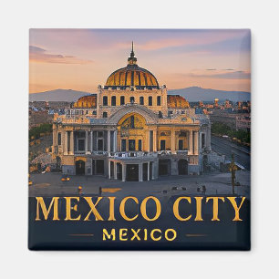Aimant ✈️ Cadeau de voyage à Mexico City 🌵