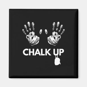 Aimant Cadeau d'escalade de Chalk Up, Présent pour grimpe