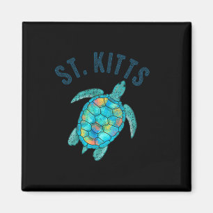 Aimant Cadeau d'illustration de tortue marine de design d