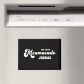 Aimant cadeau drôle de mamacado pour une future maman fêt (In Situ (Lave-vaisselle))
