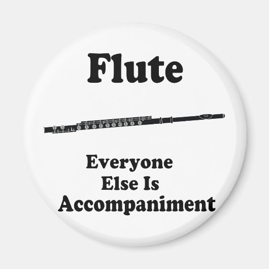 Aimant Cadeau Flute (Devant)