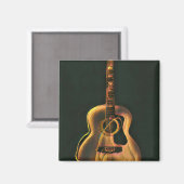 Aimant cadeau guitariste cool (Recto/Verso)