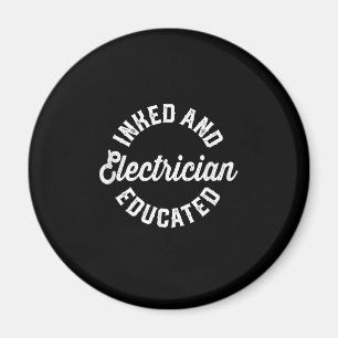Aimant Cadeau Inmed Et Électricien Éduqué