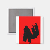 Aimant cadeau Judo (Recto/Verso)