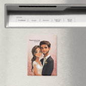 Aimant cadeau mariage (In Situ (Lave-vaisselle))