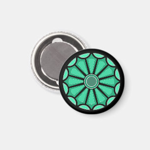 AIMANT CADEAU MODERNE FLEUR DE MAMAN PAPA SOEUR FILS PATR