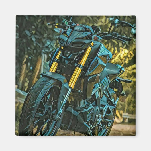 Aimant Cadeau moto (Devant)