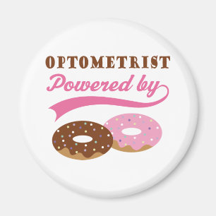 Aimant Cadeau Optométriste (Donuts)