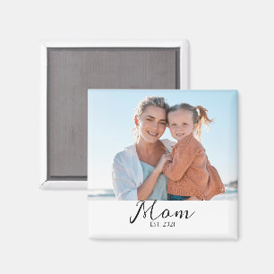 Aimant Cadeau Photo Aimanté pour Maman