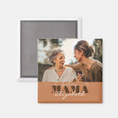 Aimant Cadeau photo Darling Mama pour maman (Recto/Verso)