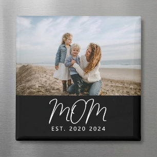 Aimant Cadeau Photo de Maman