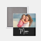 Aimant Cadeau Photo de Maman Créé (Recto/Verso)